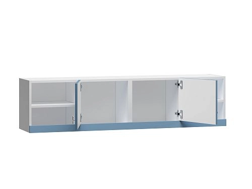 Антресоль Банни-5 Пастельно-Синий - фото 4