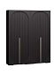 Шкаф распашной Брей-2 Чёрный