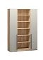 Шкаф распашной Хейсон-7 Кашемир Блэквуд Ячменный
