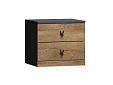 Тумба прикроватная Банни-3 Дуб Мореный