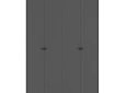 Шкаф распашной Квели 4.1 Графит