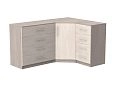 Комод угловой "Мега" (Ф-1527)