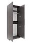 Шкаф распашной Калифорния-2 Графит