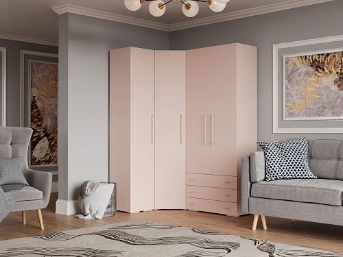 Шкаф угловой Калифорния-Стиль-13 Кашемир - фото 1