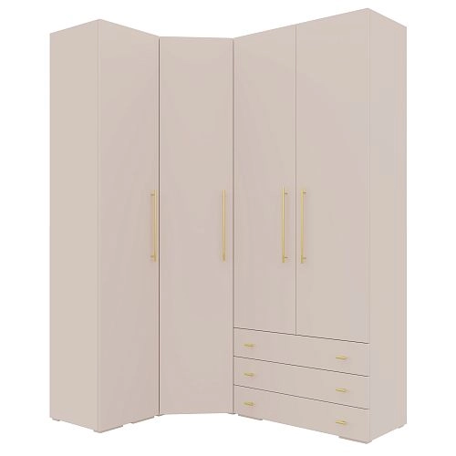 Шкаф угловой Калифорния-Стиль-13 Кашемир - фото 3