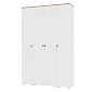 Шкаф распашной Квели 4 Белый