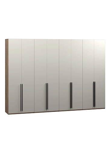 Шкаф распашной Хейсон-19 Кашемир Блэквуд Ячменный - фото 3