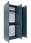 Шкаф распашной Калифорния-3 Альби Полуночно-синий