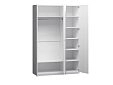 Шкаф распашной Скарабей-3 Белый