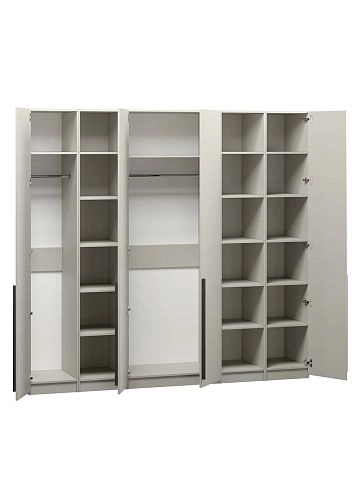 Шкаф распашной Хейсон-13 Кашемир Черный - фото 4