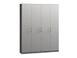 Шкаф распашной Хелена-4 Шиншилла