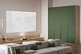 Шкаф распашной Микос МДФ-4 Шарли green
