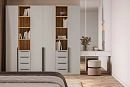 Шкаф распашной Хейсон-16 Кашемир Блэквуд Ячменный
