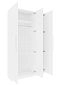Шкаф распашной Калифорния-3 Белый