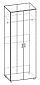 Шкаф распашной Оптима-2 (П-411МЕБ)