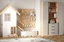 Шкаф распашной Хейсон-6 Кашемир Блэквуд Ячменный
