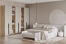 Шкаф распашной Хейсон-18 Кашемир Блэквуд Ячменный