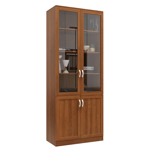 Книжный шкаф шкаф Библиограф - 2 №3 Орех Экко (Ф-о45949-2) - фото 2