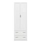 Шкаф распашной Карлос-032 Белый