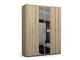 Шкаф распашной Гармошка-10 Дуб Сонома