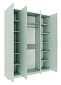 Шкаф распашной Калифорния-4 Пастельный Зеленый