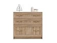 Комод Карлос-027 Дуб Сонома