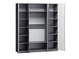 Шкаф распашной Стрекоза-4 Графит