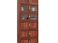 Шкаф книжный Карлос-048 Орех Итальянский