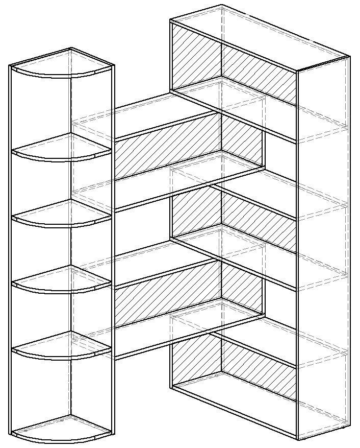 <p>Стеллаж</p> Норд-10.04