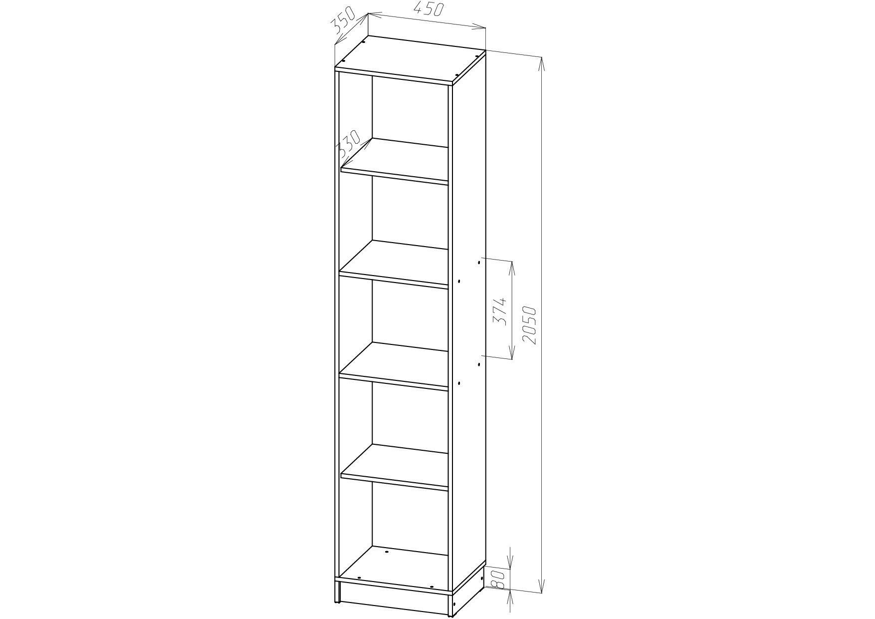 <p>Стеллаж</p> Сокол-13