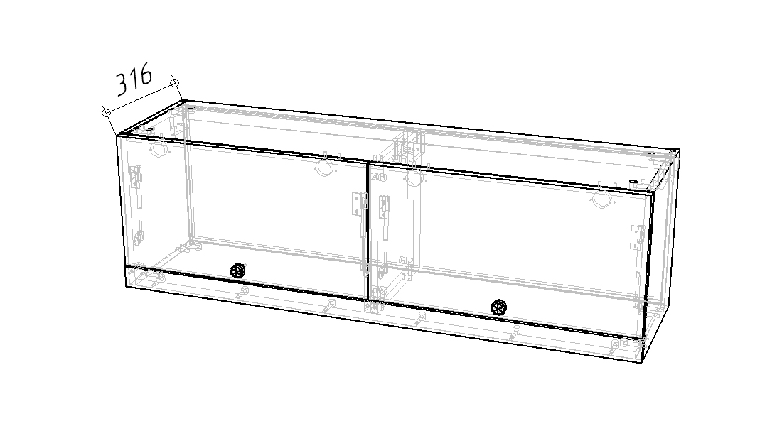 <p>Стенка детская</p> Стрекоза-1 Космея