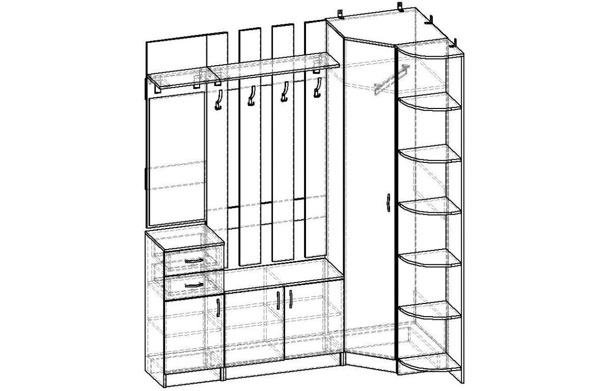 <p>Прихожая</p> Горизонт-13