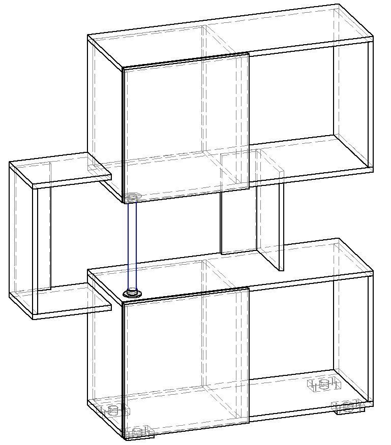 <p>Стеллаж</p> Норд-1.02