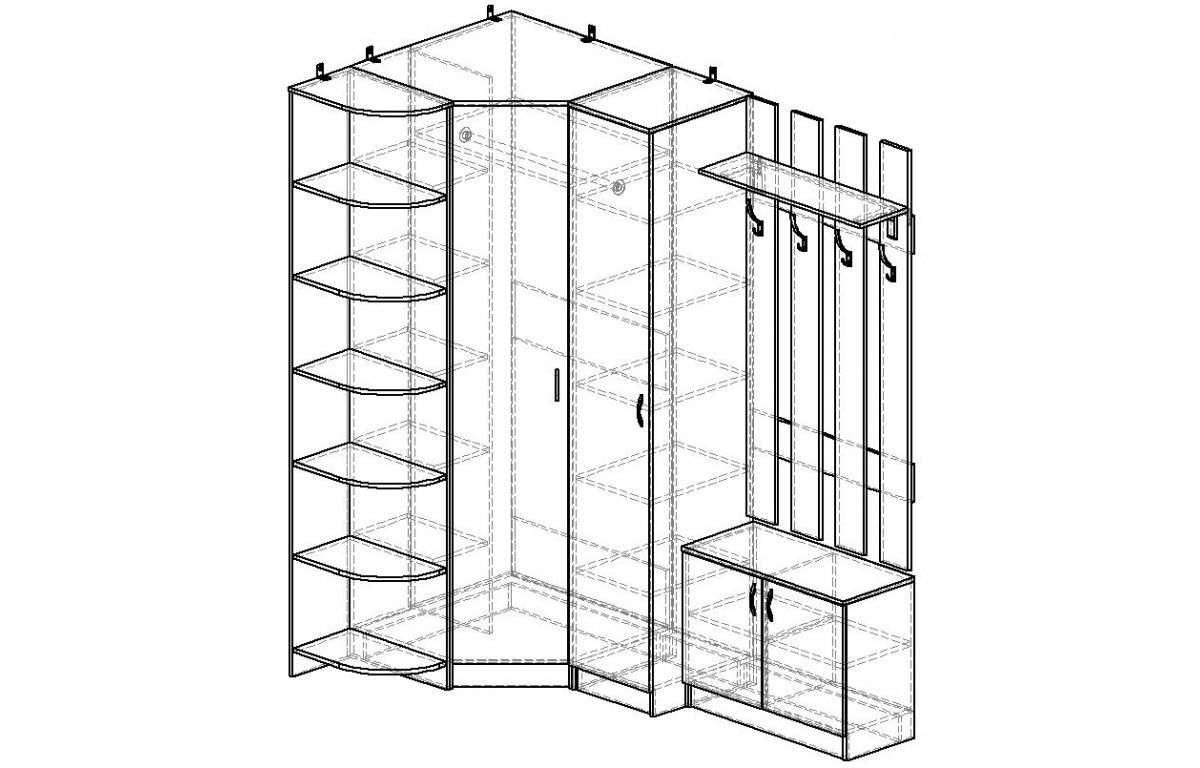 <p>Прихожая</p> Горизонт-15