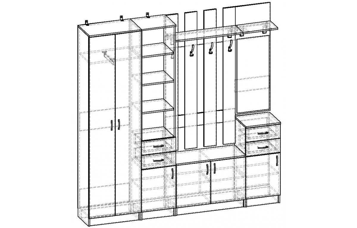 <p>Прихожая</p> Горизонт-4М